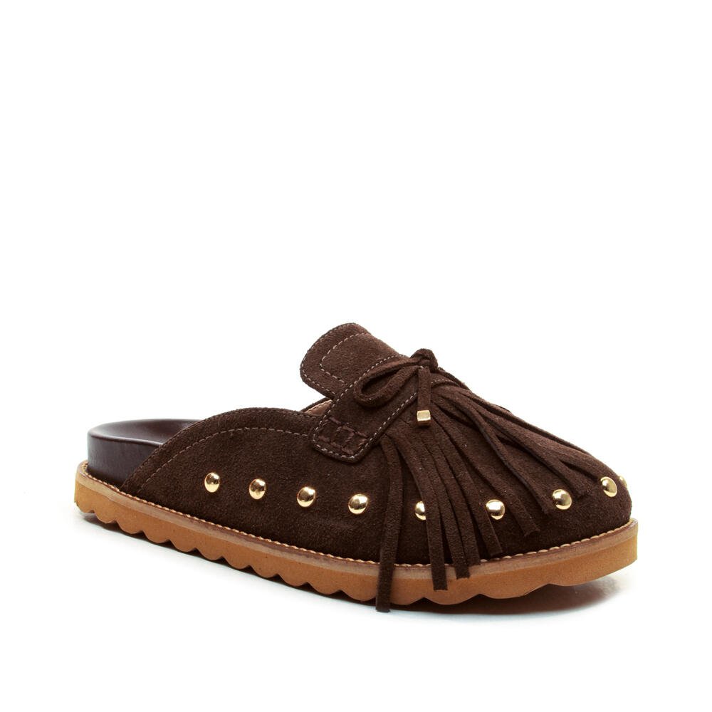 Clog Couro Marrom Cecconello 2909001-1 Marrom 3