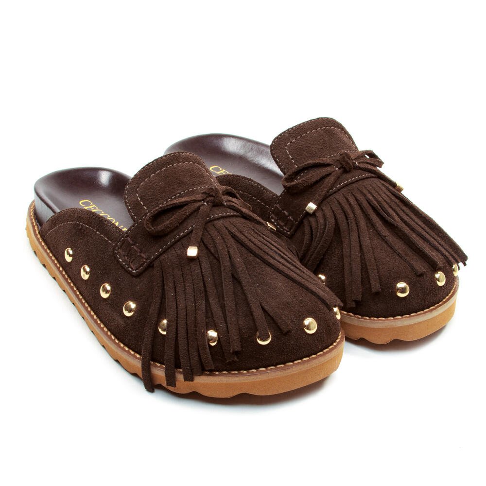 Clog Couro Marrom Cecconello 2909001-1 Marrom 5