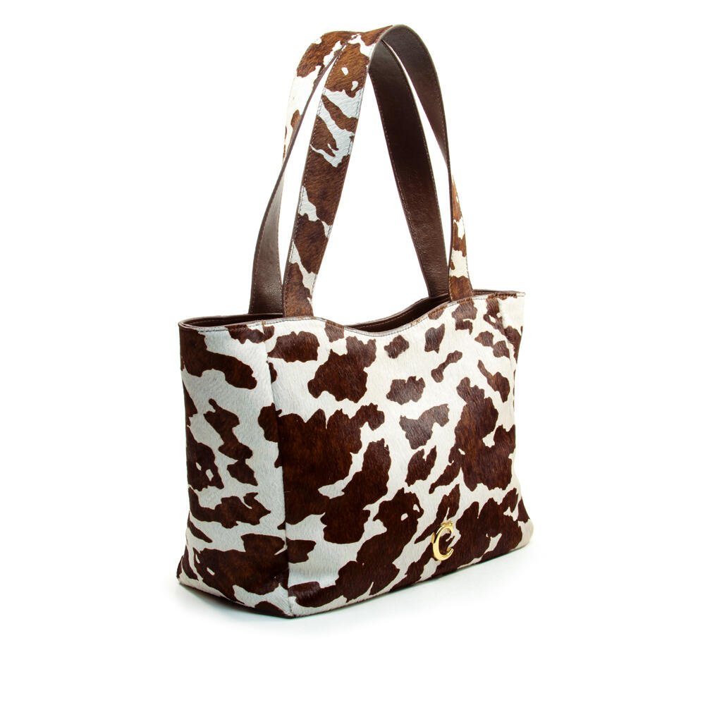 Bolsa Couro Animal Print Cecconello C2646-1 Animal Print 3
