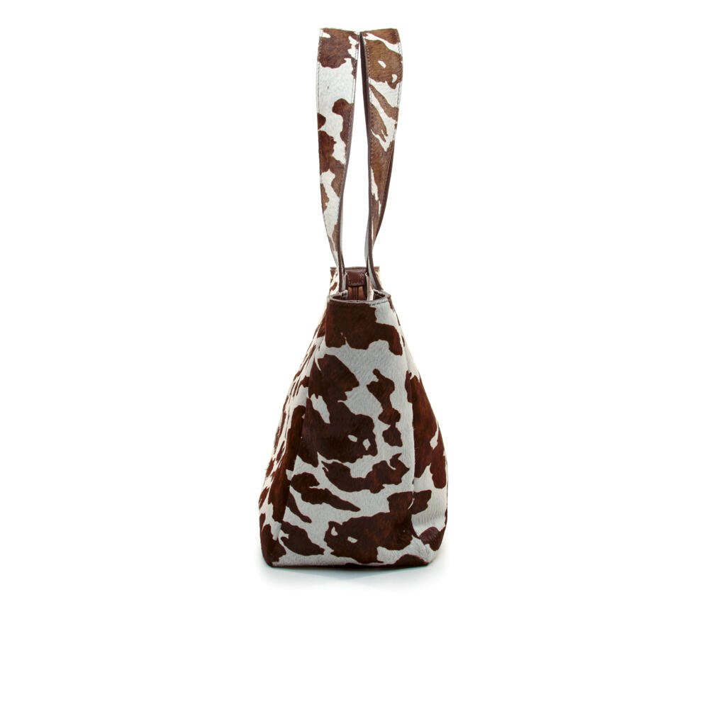 Bolsa Couro Animal Print Cecconello C2646-1 Animal Print 4