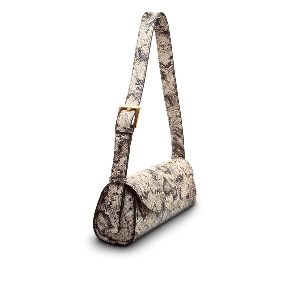 Bolsa Couro Off White Cecconello C2649-1 Animal Print 3