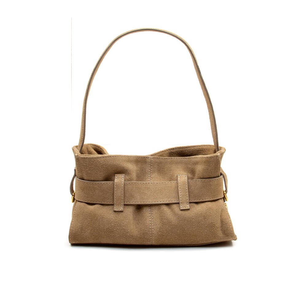 Bolsa Couro Nude Cecconello C2645-1 Bege 3