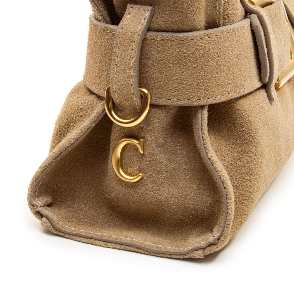 Bolsa Couro Nude Cecconello C2645-1 Bege 4