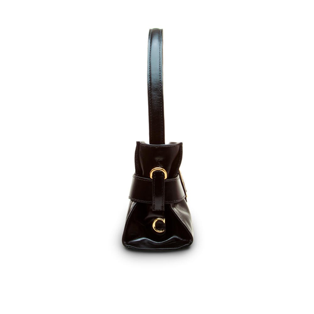 Bolsa Couro Preto Cecconello C2645-5 Preto 3