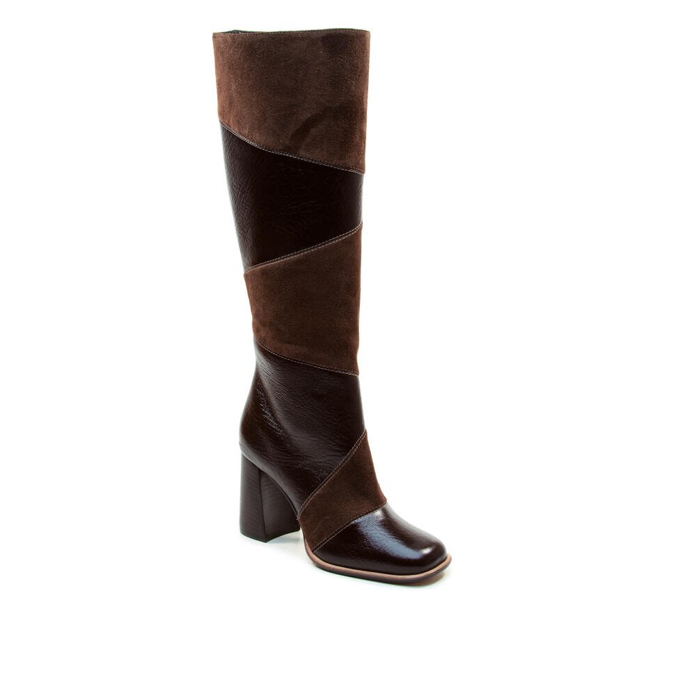 Bota Couro Marrom Cano Longo Cecconello 2924001-1 Marrom 3