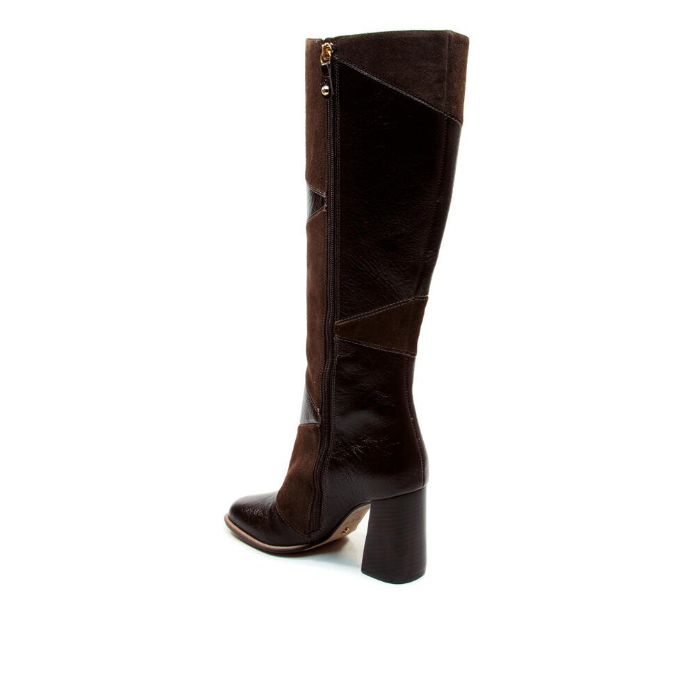 Bota Couro Marrom Cano Longo Cecconello 2924001-1 Marrom 4