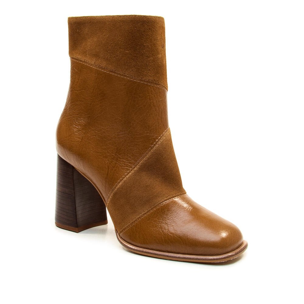 Bota Couro Marrom Cano Curto Cecconello 2924002-1 Marrom 3