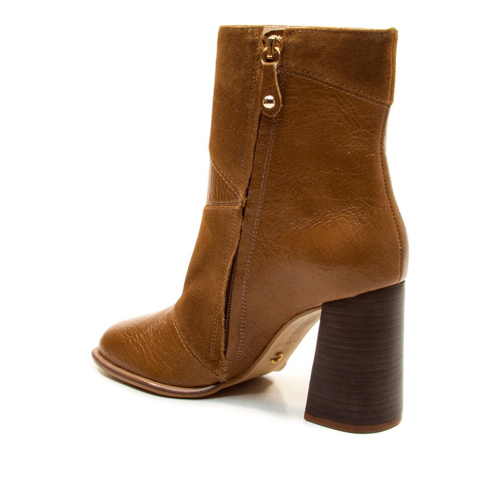Bota Couro Marrom Cano Curto Cecconello 2924002-1 Marrom 4