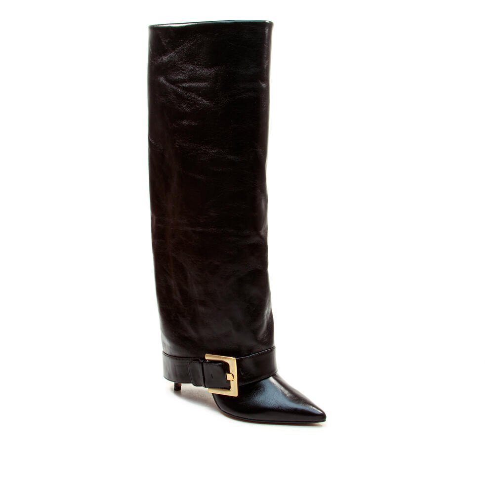 Bota Couro Preto Cano Longo Cecconello 2886002-1 Preto 3
