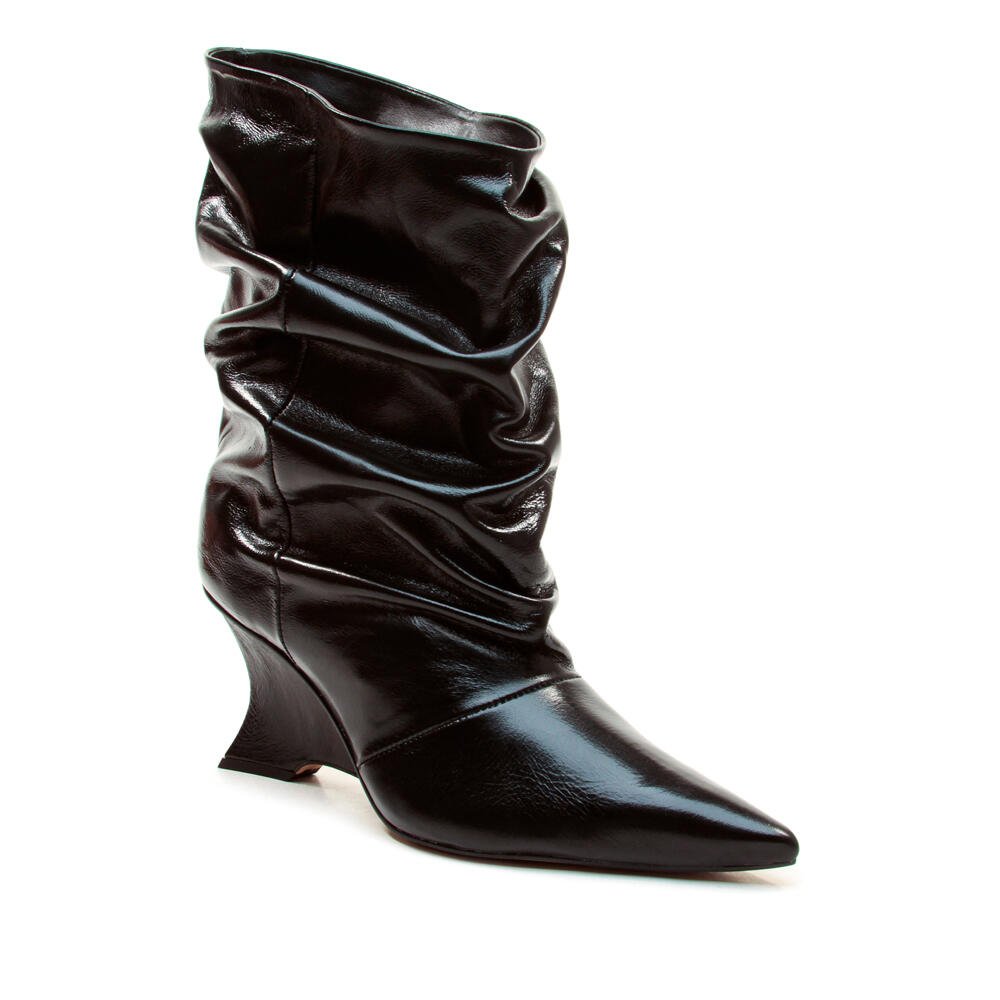 Bota Couro Preto Cano Curto Cecconello 2880002-2 Preto 3