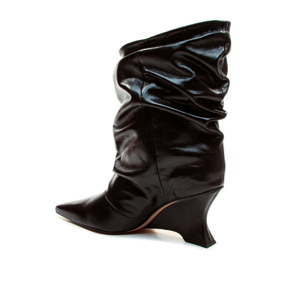 Bota Couro Preto Cano Curto Cecconello 2880002-2 Preto 4