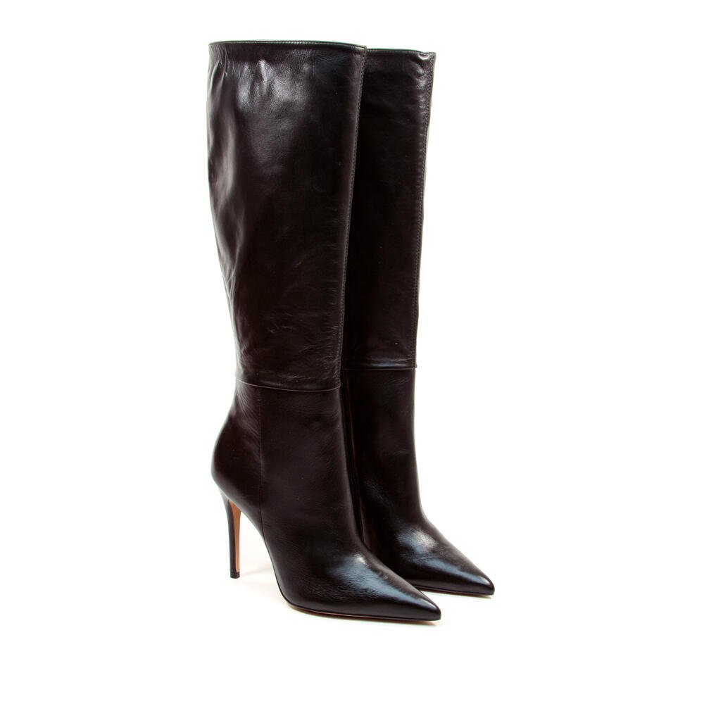 Bota Couro Preto Cano Longo Cecconello 2396007-3 Preto 5