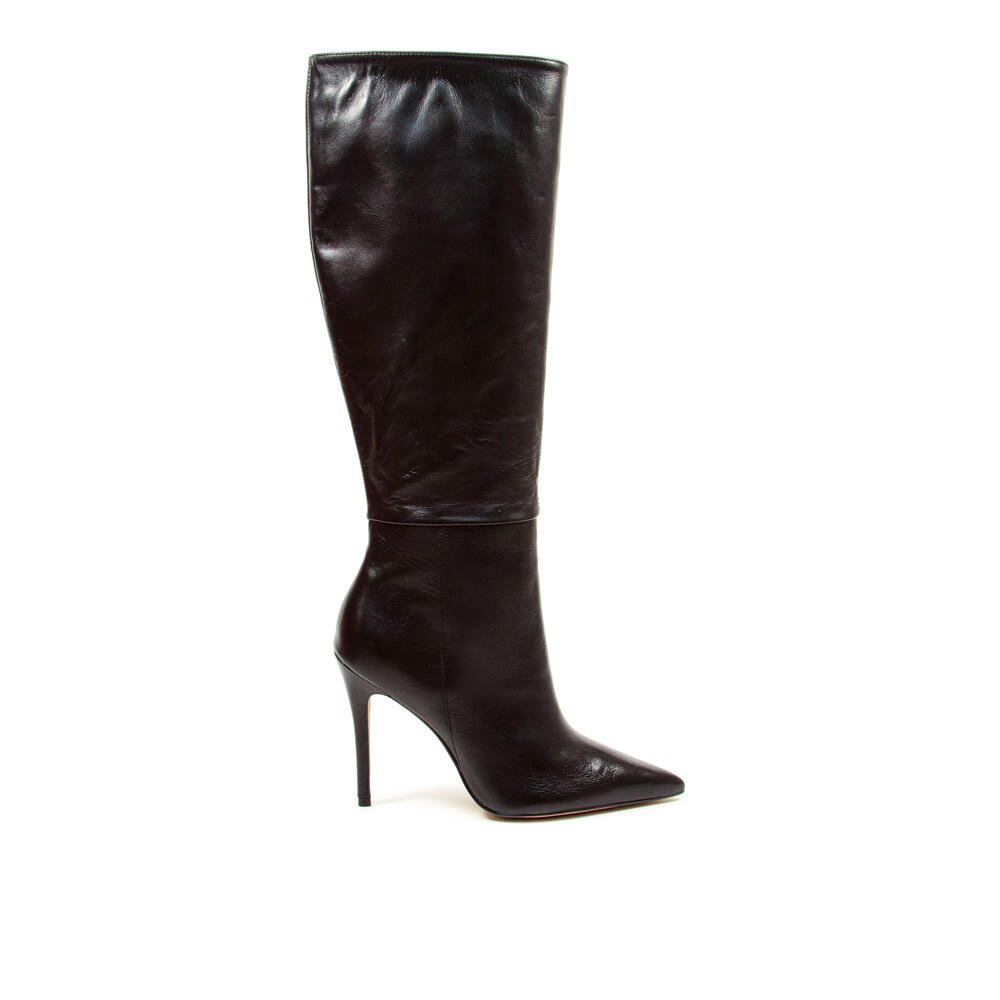 Bota Couro Preto Cano Longo Cecconello 2396007-3