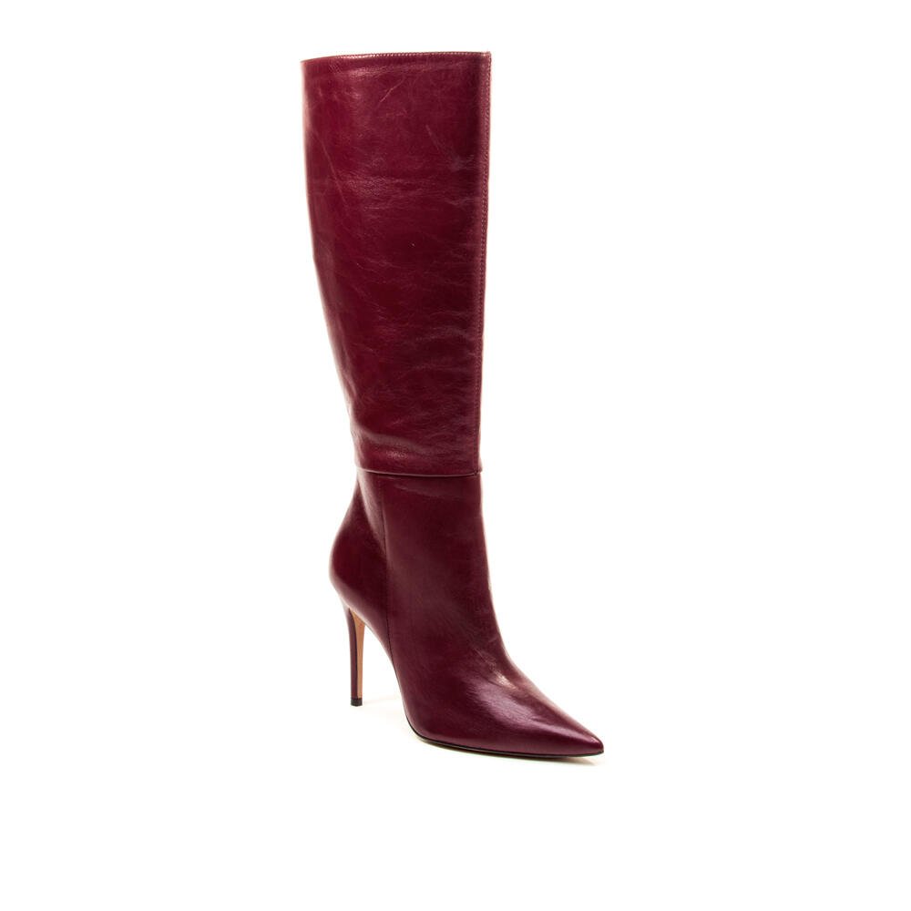 Bota Couro Bordô Cano Longo Cecconello 2396007-4 Bordô 3