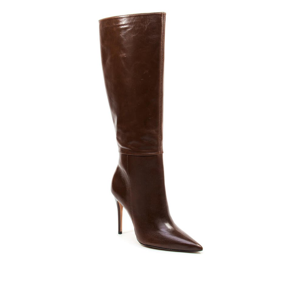 Bota Couro Marrom Cano Longo Cecconello 2396007-6 Marrom 3