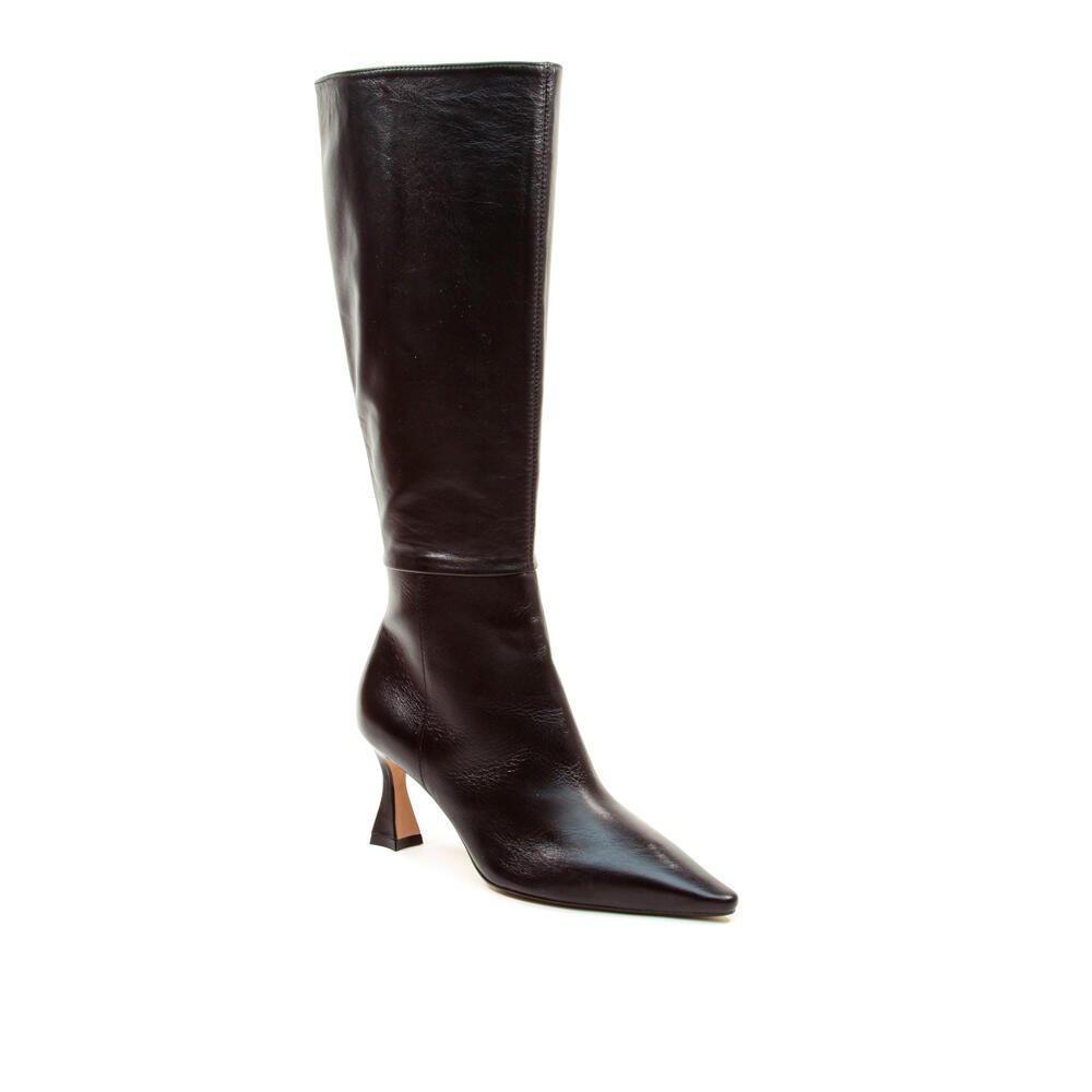 Bota Couro Preto Cano Longo Cecconello 2632005-7 Preto 3