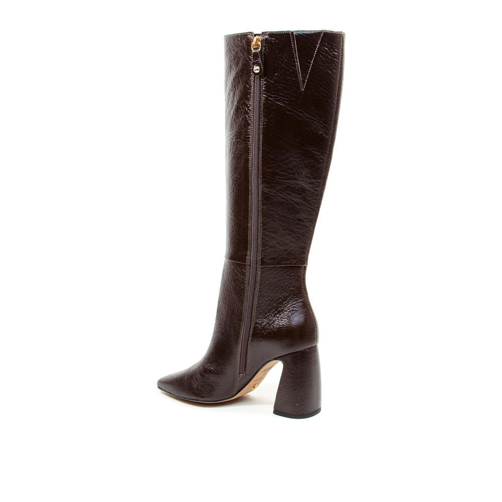 Bota Couro Marrom Cano Longo Cecconello 2626002-20 Marrom 4