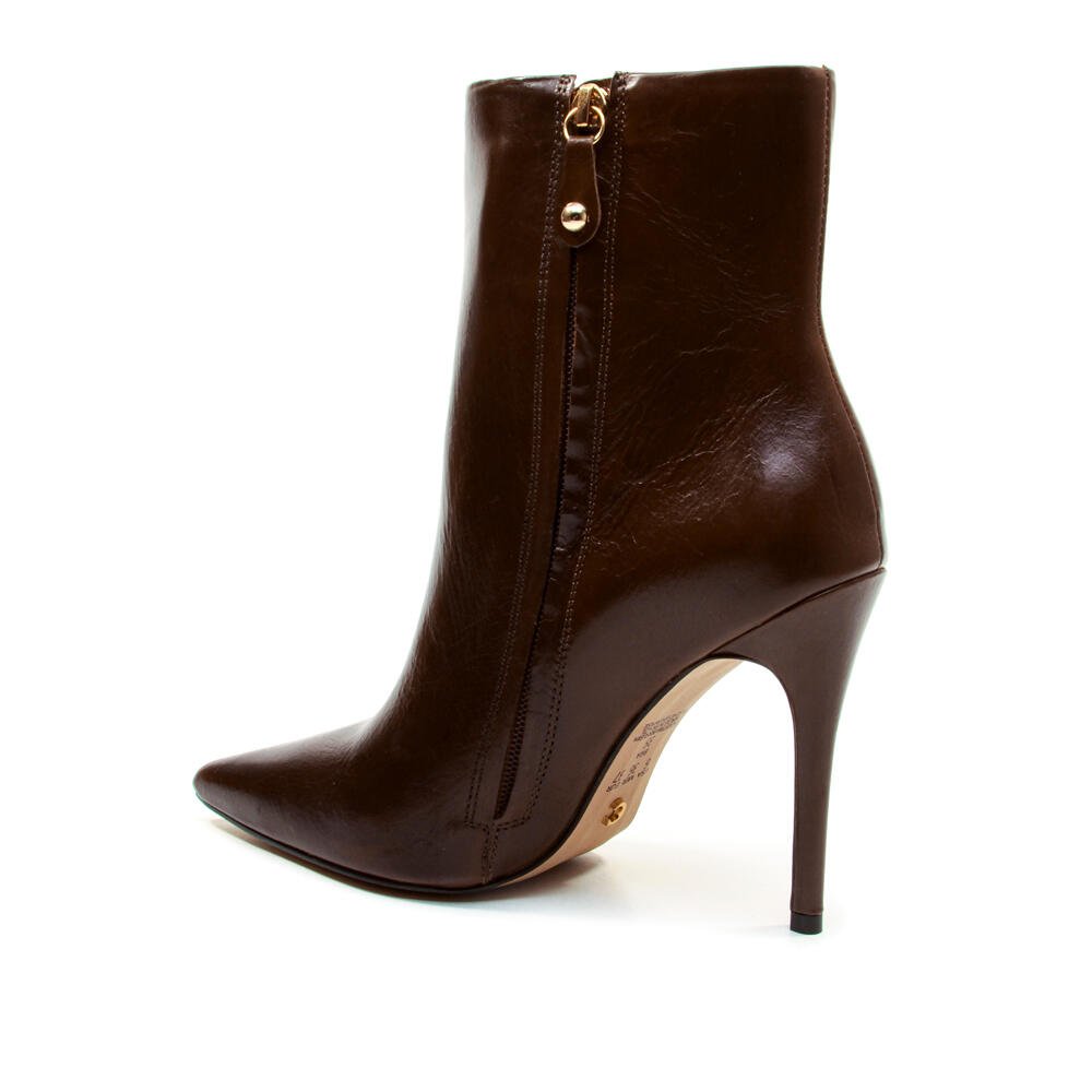 Bota Couro Marrom Cano Curto Cecconello 2396008-6 Marrom 4