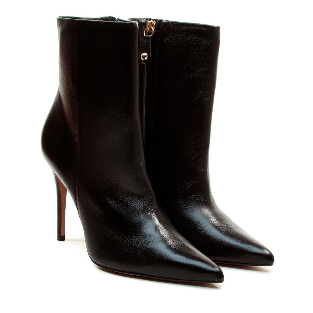 Bota Couro Preto Cano Curto Cecconello 2396008-3 Preto 4