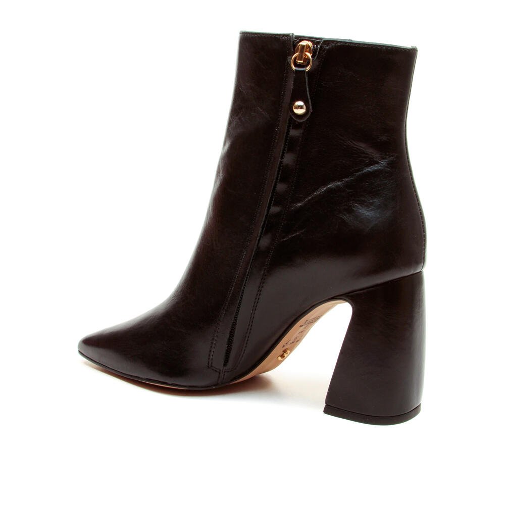 Bota Couro Preto Cano Curto Cecconello 2626001-26 Preto 4