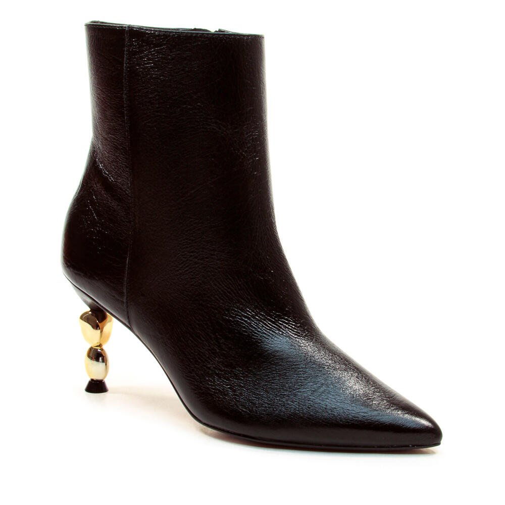 Bota Couro Preto Cano Curto Cecconello 2935002-1 Preto 3