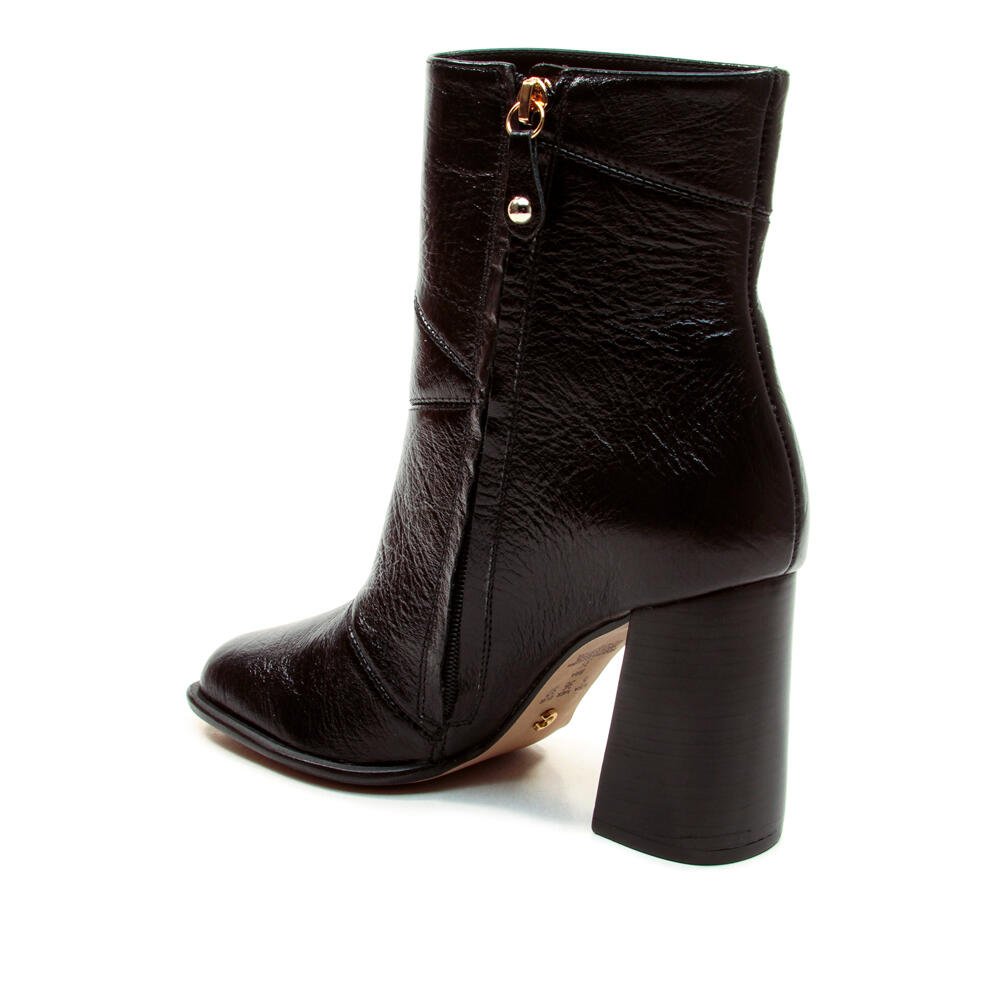 Bota Couro Preto Cano Curto Cecconello 2924002-2 Preto 4