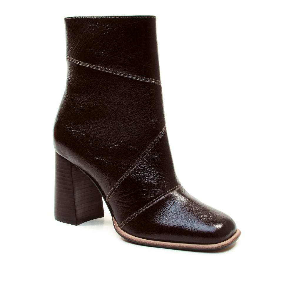 Bota Couro Marrom Cano Curto Cecconello 2924002-3 Marrom 3