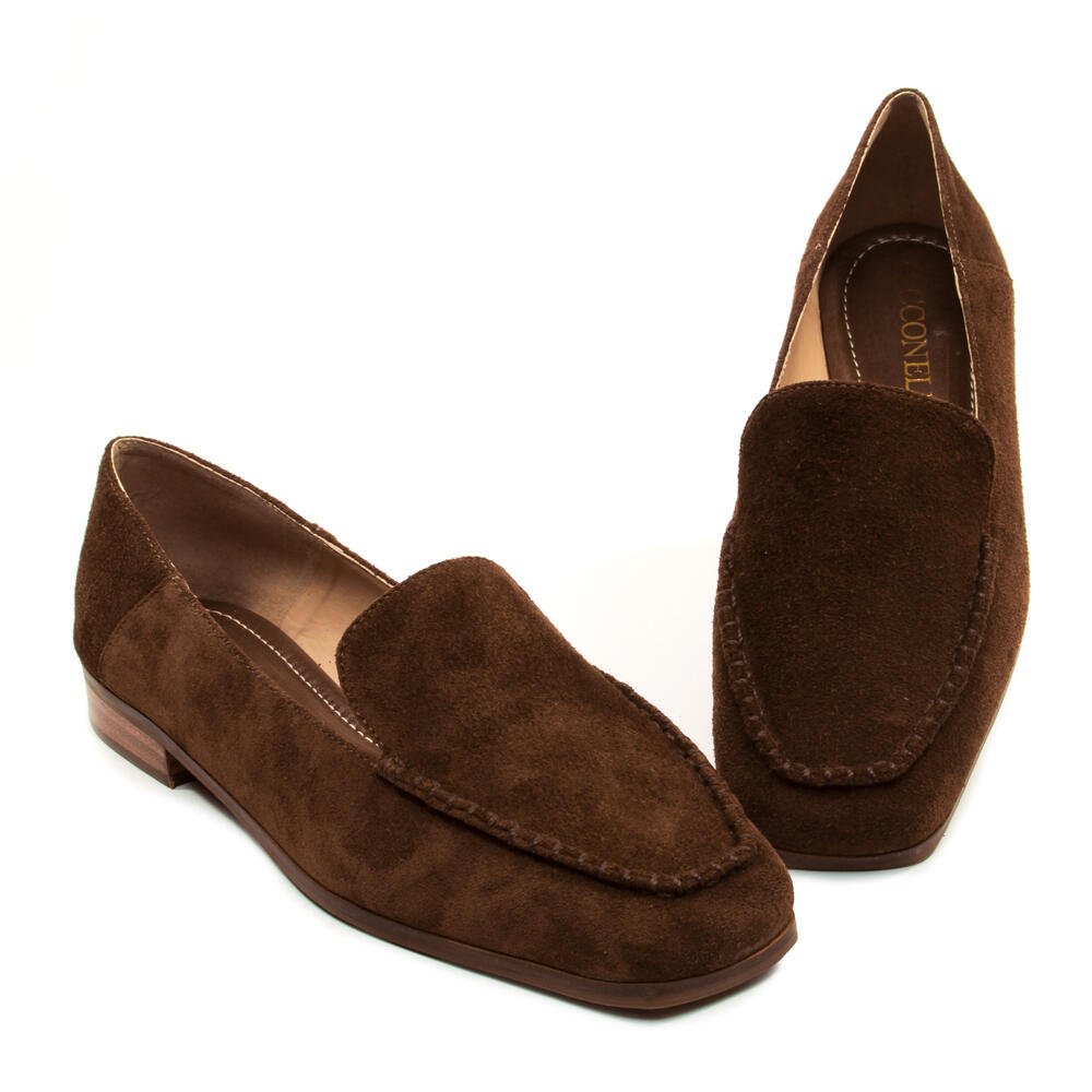 Mocassim Couro Marrom Cecconello 2742001-1 Marrom 5