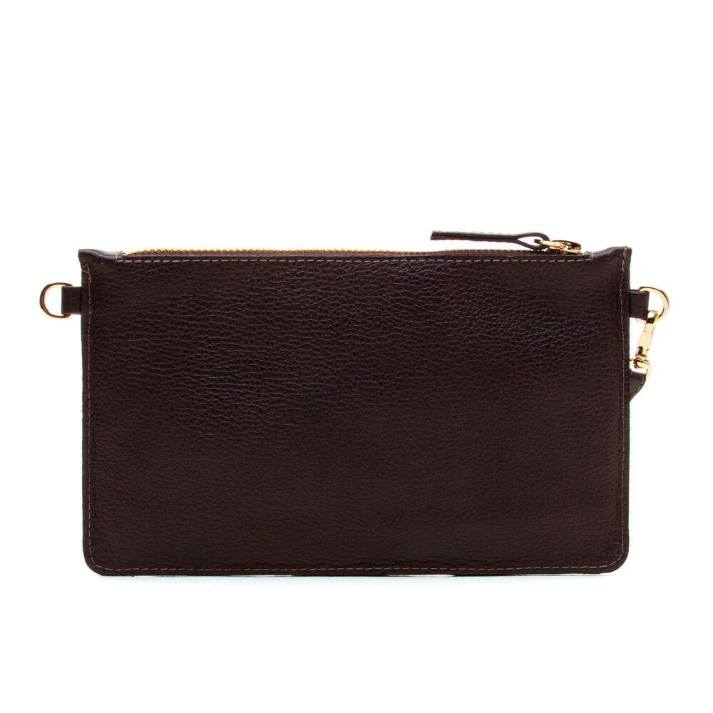 Bolsa Couro Marrom Cecconello 1270002-10 Marrom 3