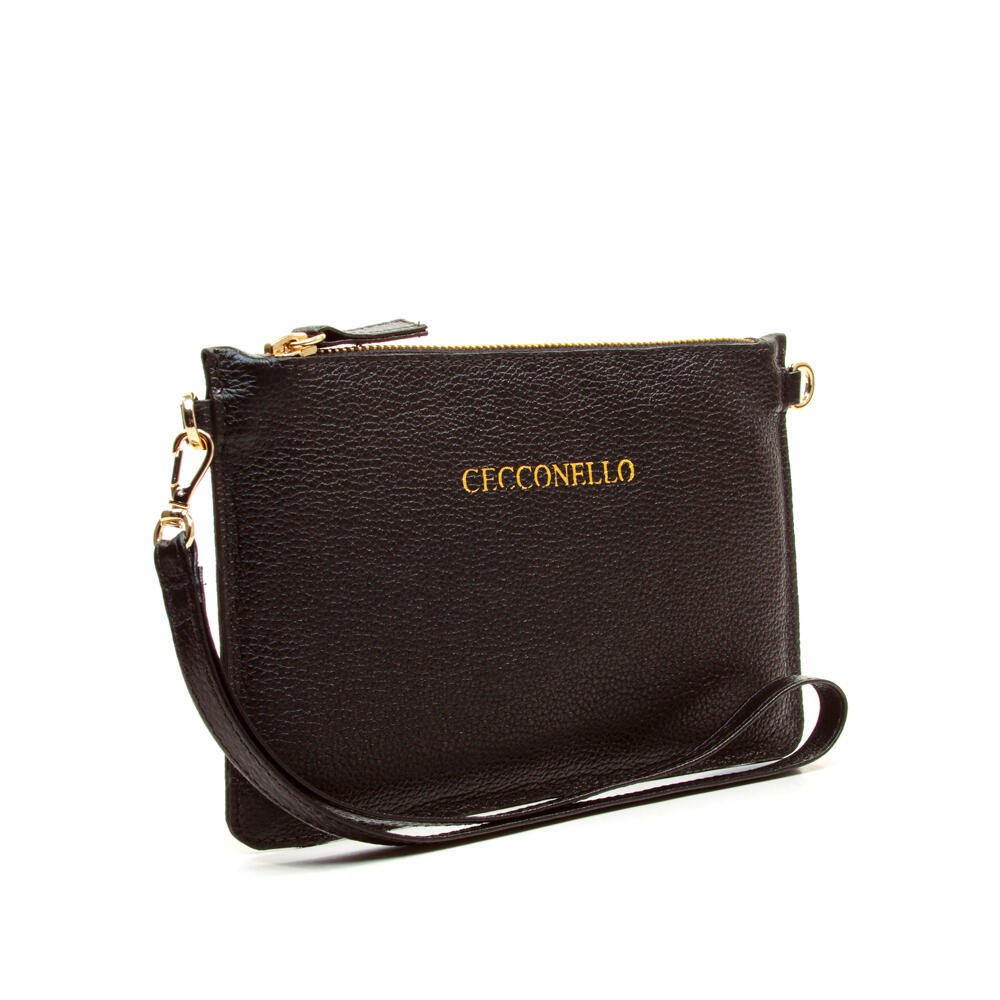 Bolsa Couro Preto Cecconello 1270002-12 Preto 2