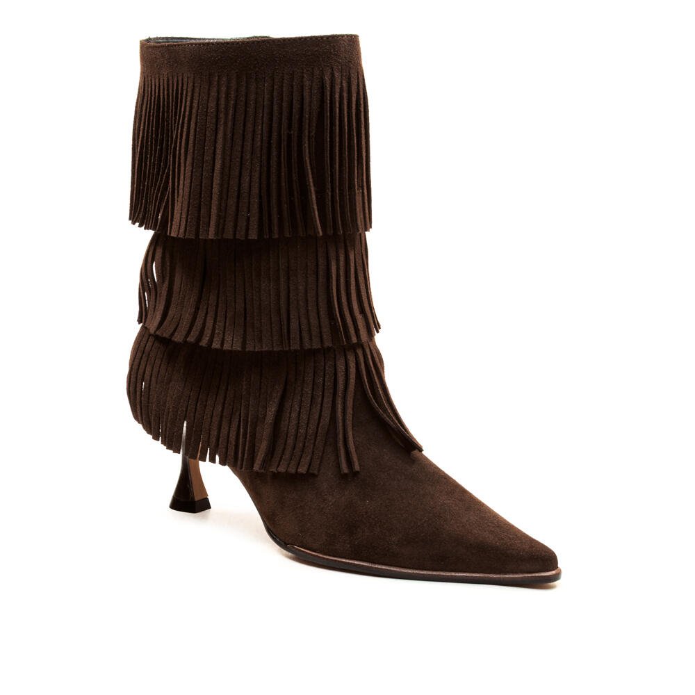 Bota Couro Marrom Cano Médio Cecconello 2905001-1 Marrom 3