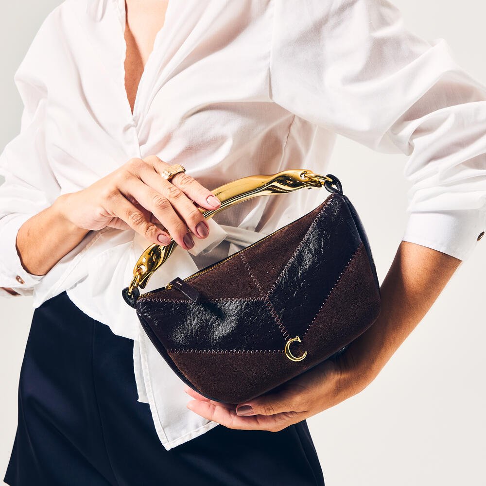 Bolsa Couro Marrom Cecconello C2653-1 Marrom 2