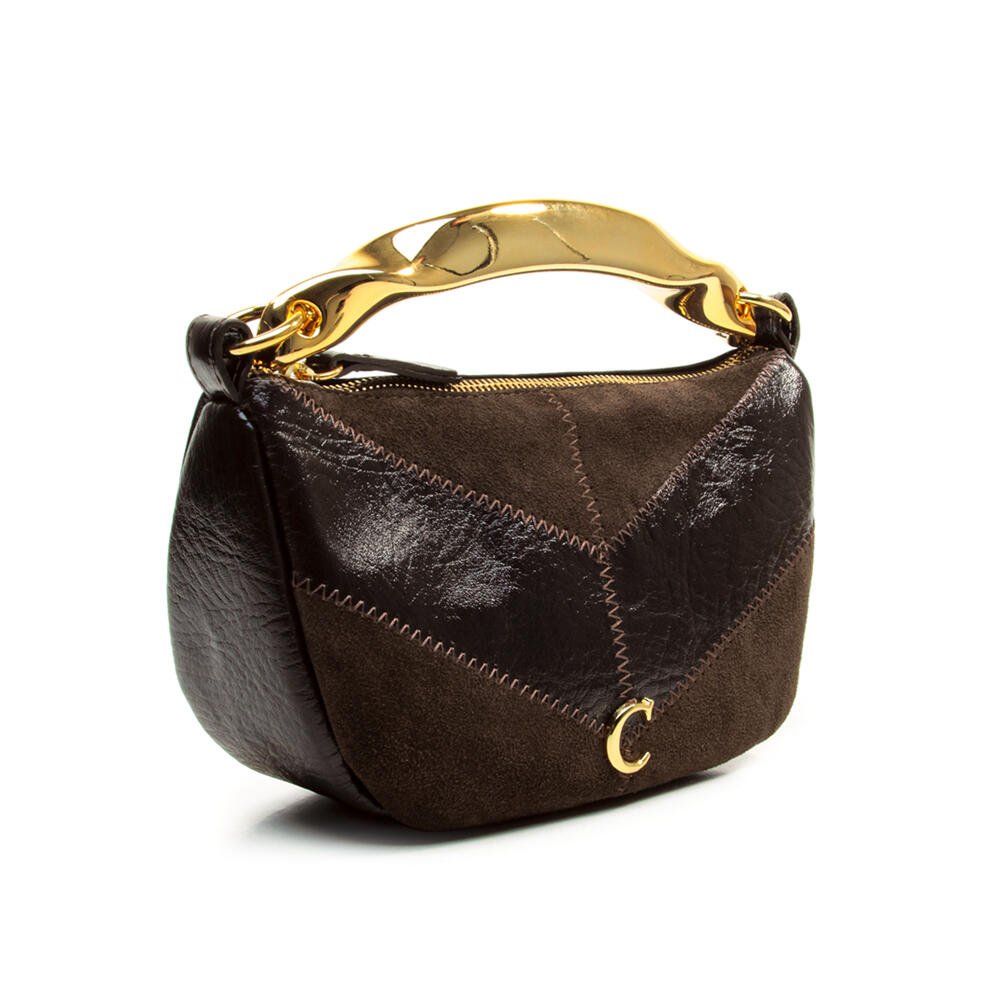 Bolsa Couro Marrom Cecconello C2653-1 Marrom 4