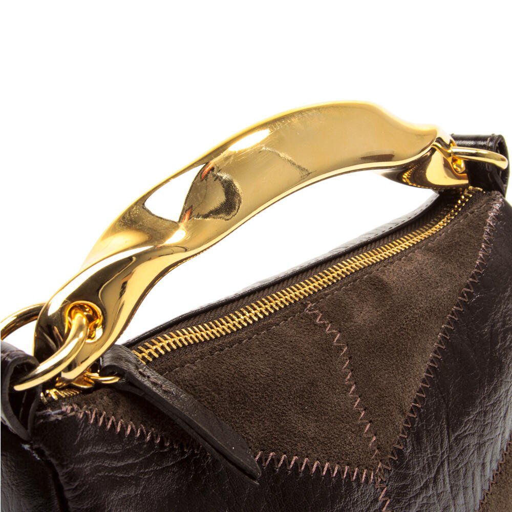 Bolsa Couro Marrom Cecconello C2653-1 Marrom 5