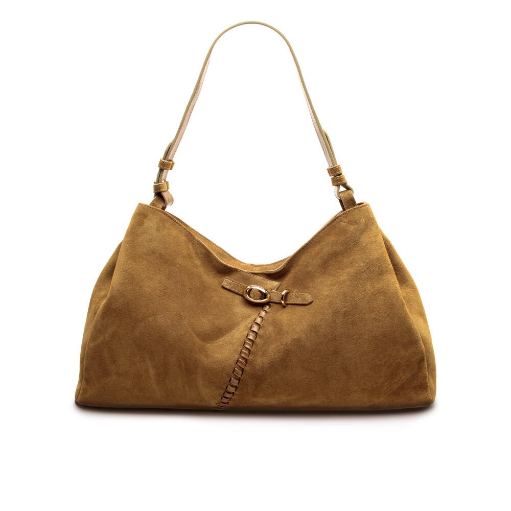 Bolsa Couro Marrom Cecconello C2655-1