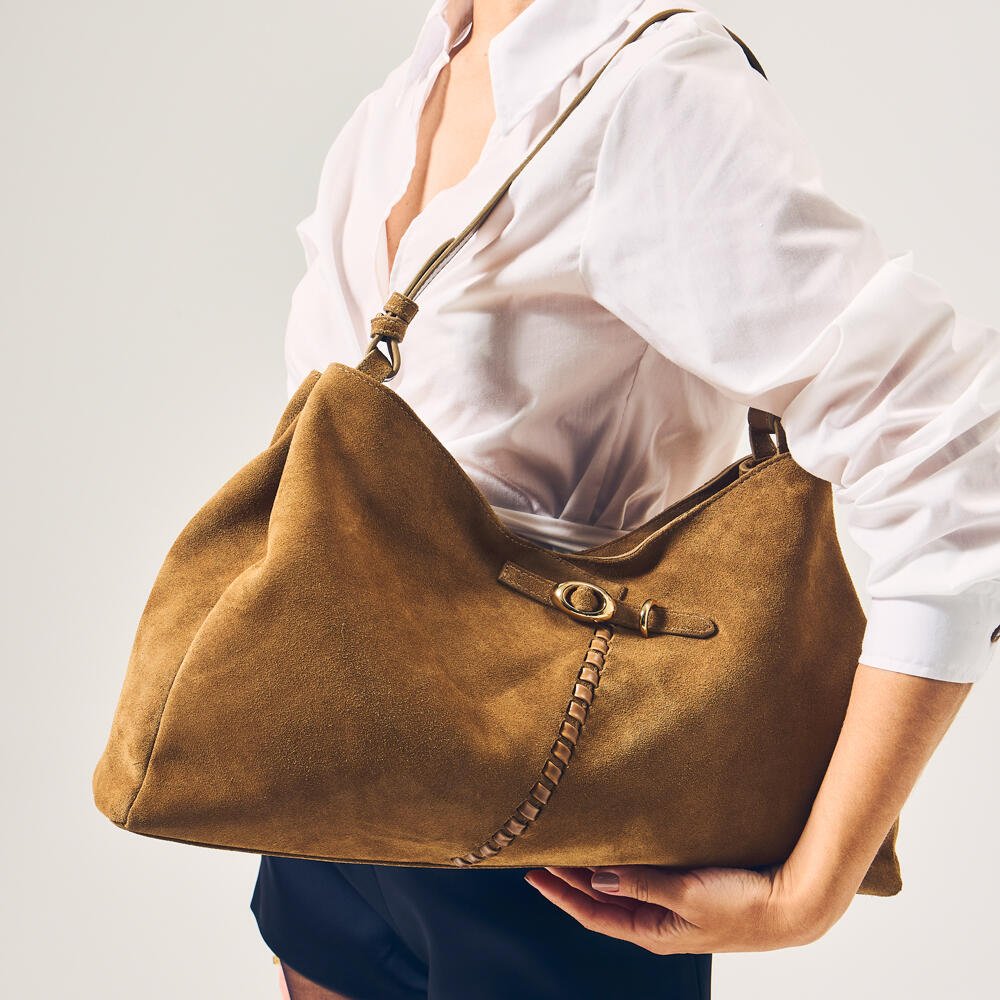 Bolsa Couro Marrom Cecconello C2655-1 Marrom 2