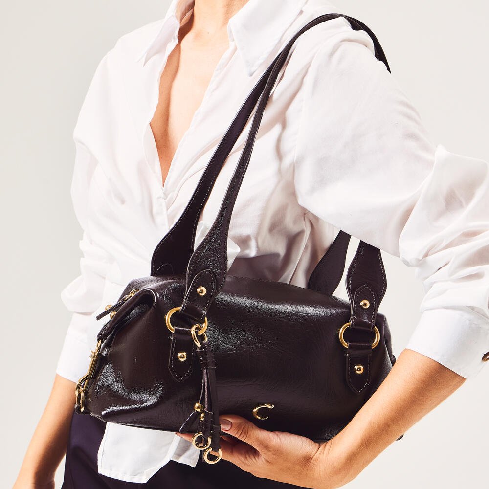 Bolsa Couro Marrom Cecconello C2654-1 Marrom 2