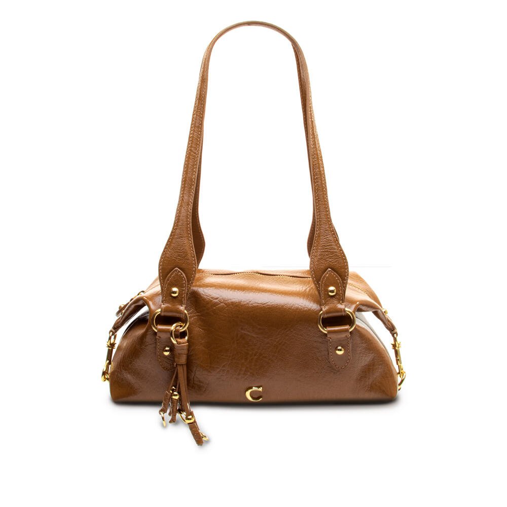 Bolsa Couro Marrom Cecconello C2654-2