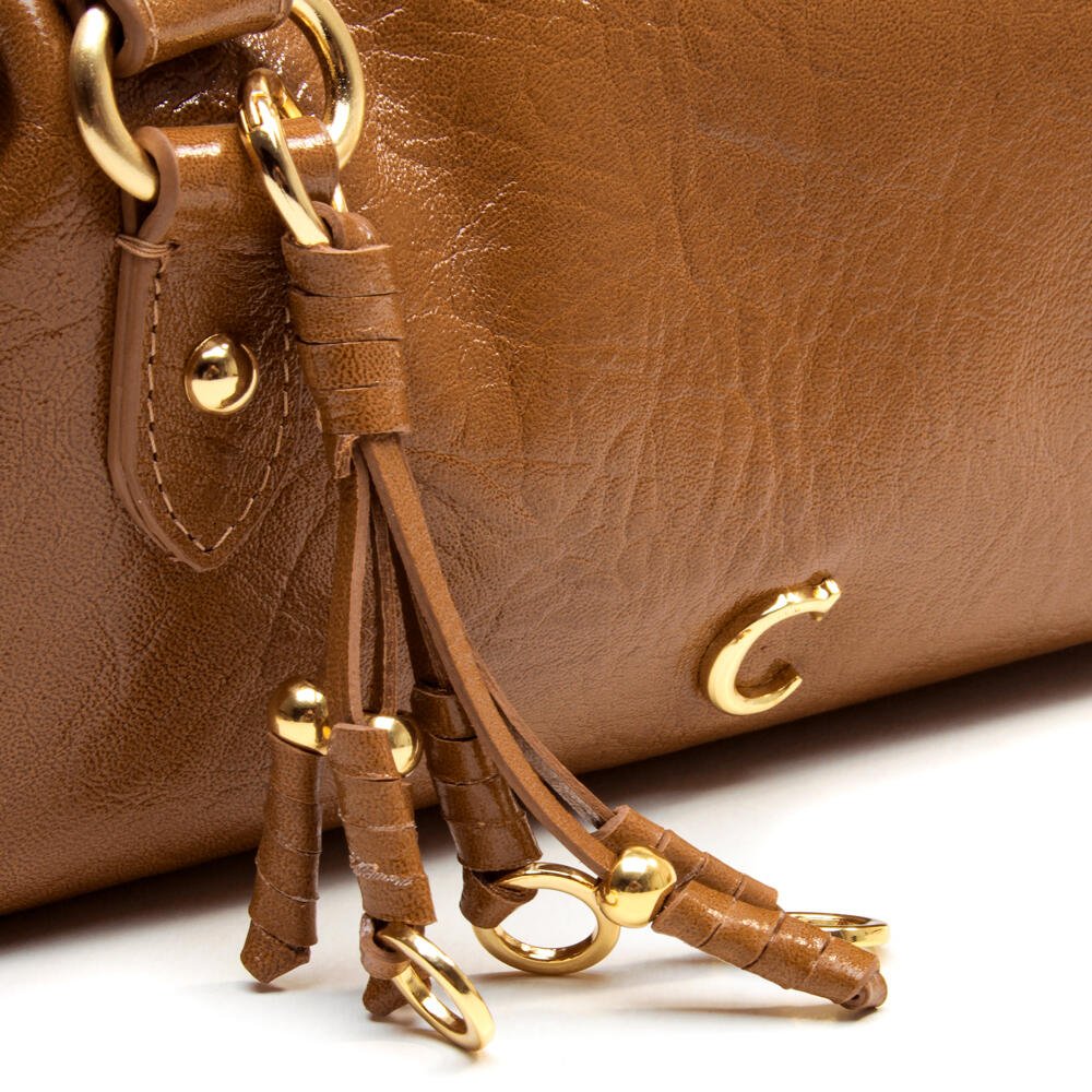 Bolsa Couro Marrom Cecconello C2654-2 Marrom 4
