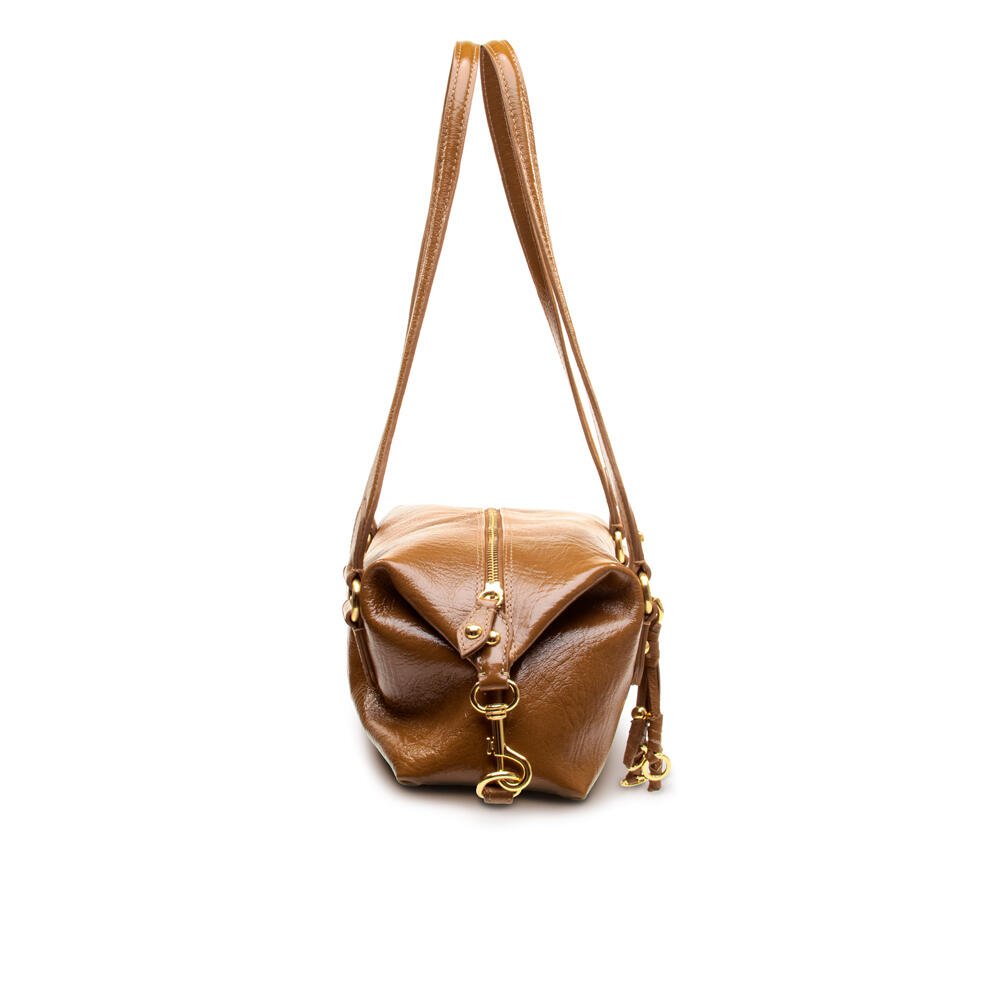 Bolsa Couro Marrom Cecconello C2654-2 Marrom 5