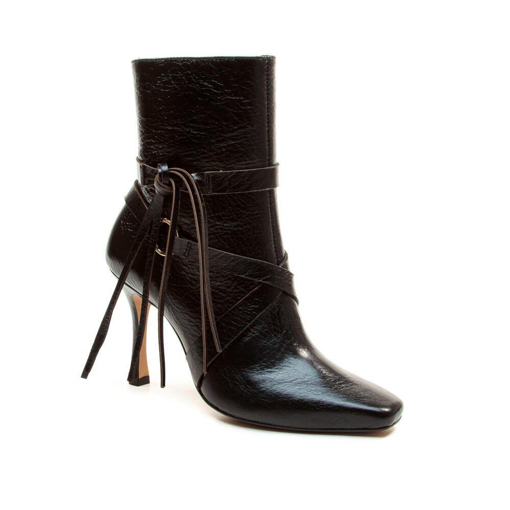 Bota Couro Preto Cano Curto Cecconello 2962001-2 Preto 2