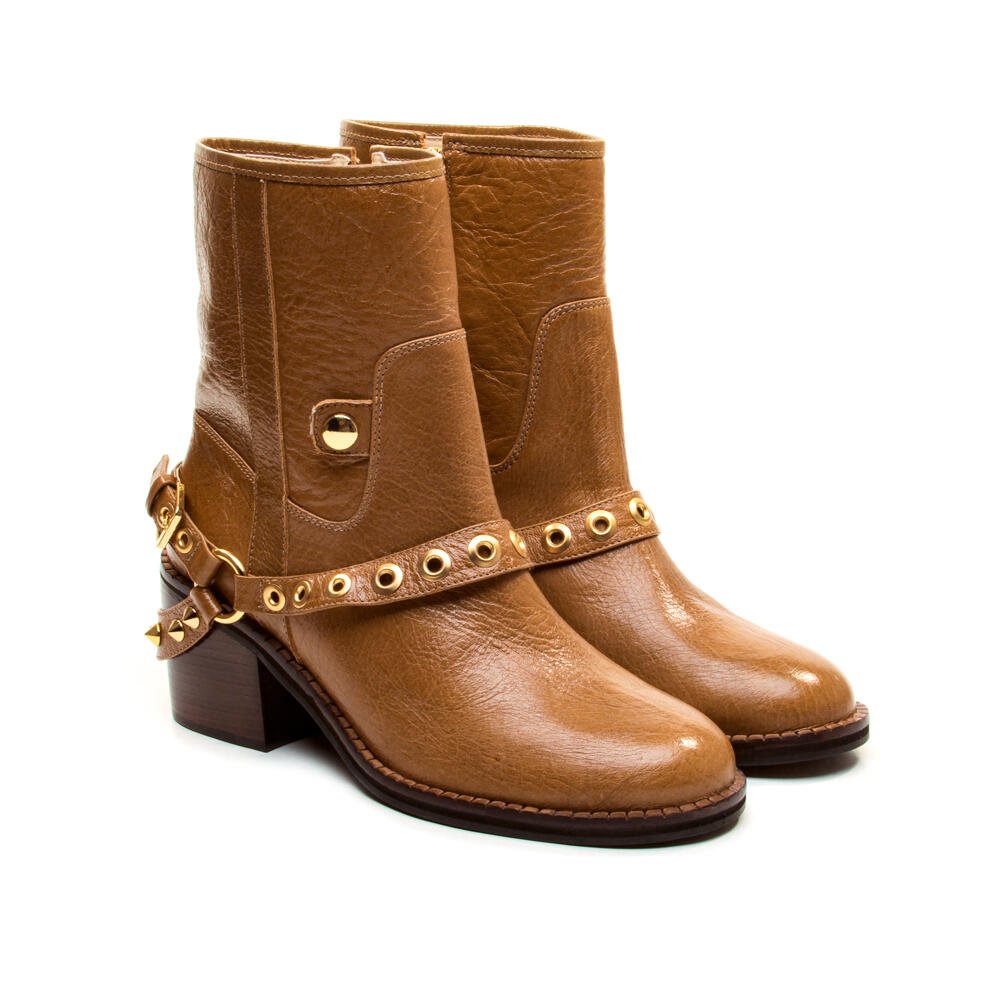 Bota Couro Marrom Cano Longo Cecconello 2971001-3 Marrom 4