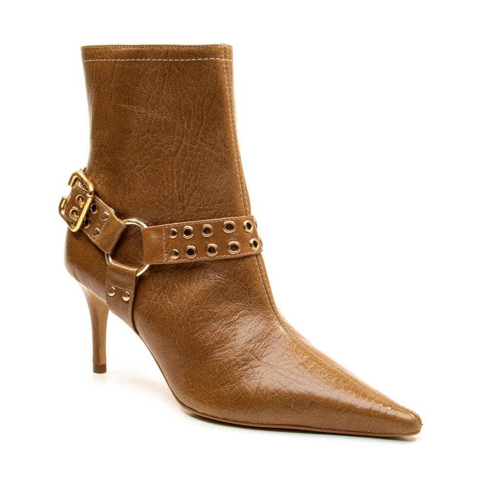 Bota Couro Marrom Cano Curto Cecconello 2970001-2 Marrom 3