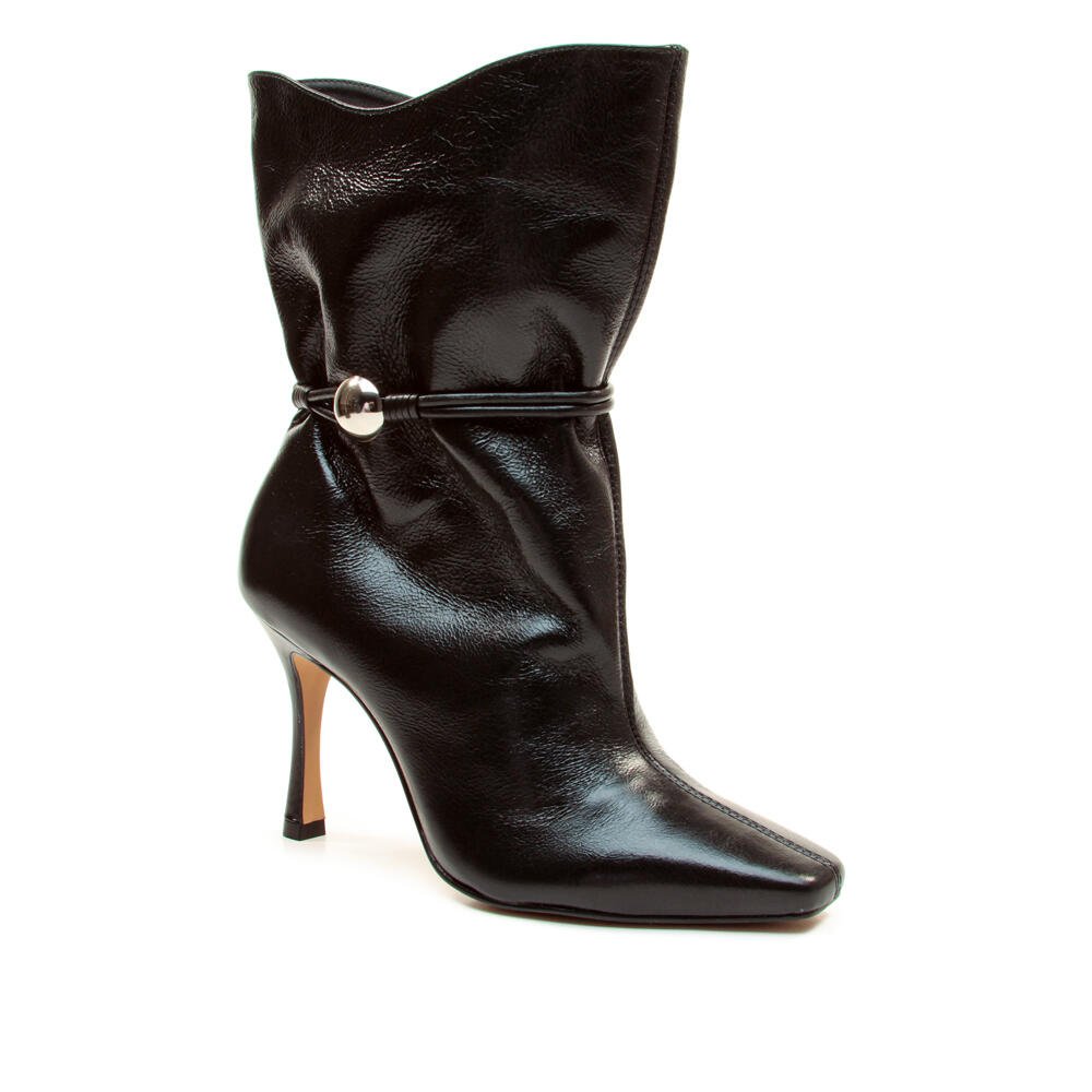 Bota Couro Preto Cano Médio Cecconello 2962004-1 Preto 3