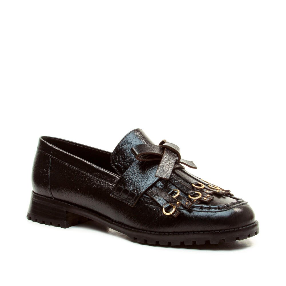 Loafer Couro Preto Cecconello 2985002-1 Preto 2
