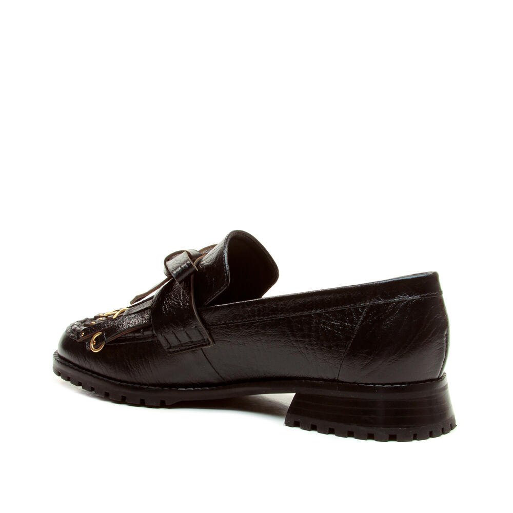 Loafer Couro Preto Cecconello 2985002-1 Preto 3