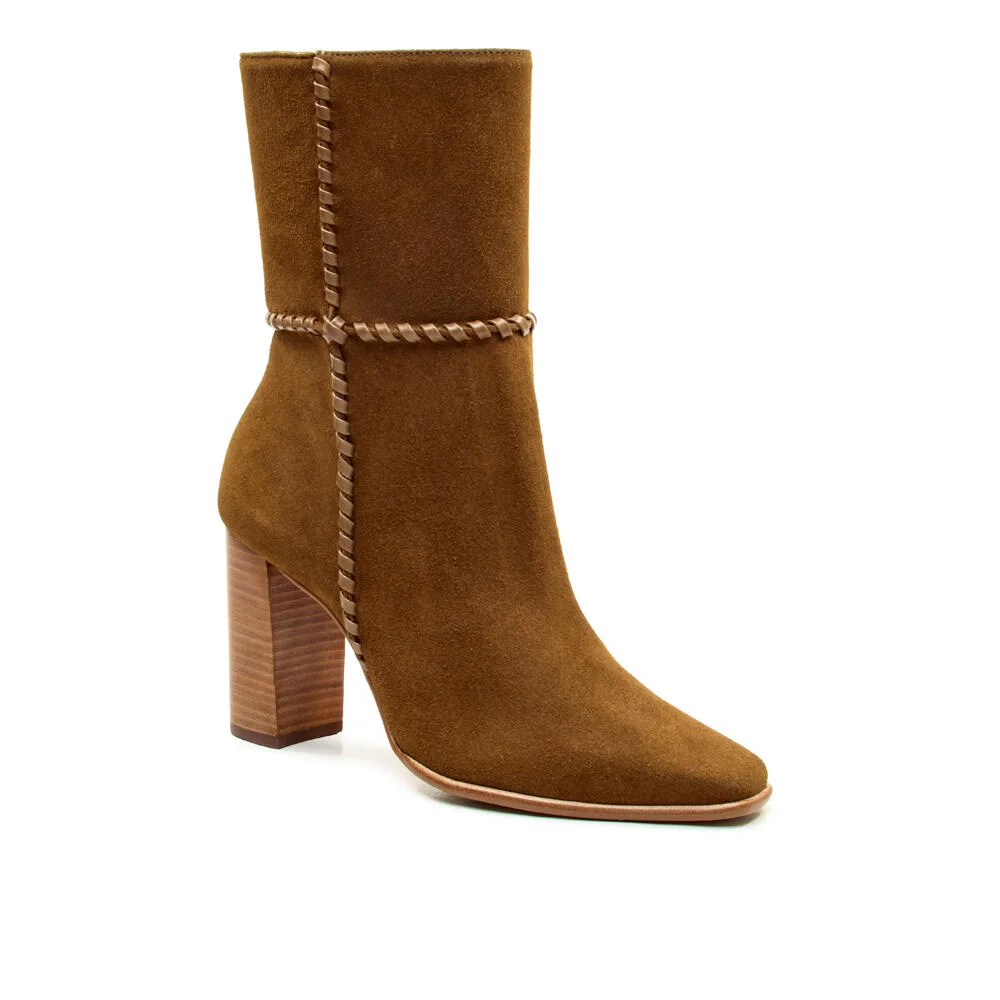 Bota Couro Marrom Cano Médio Cecconello 2968001-1 Marrom 3