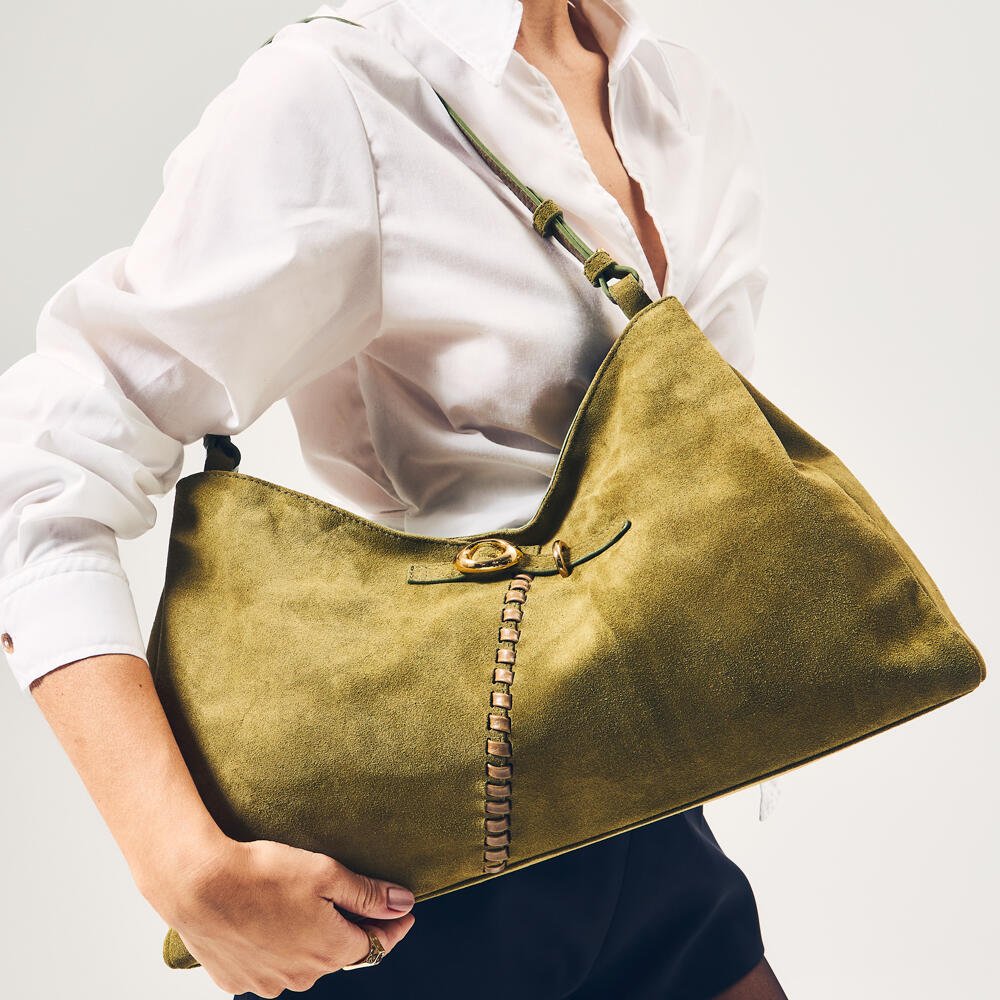 Bolsa Couro Verde Cecconello C2655-2 Verde 2