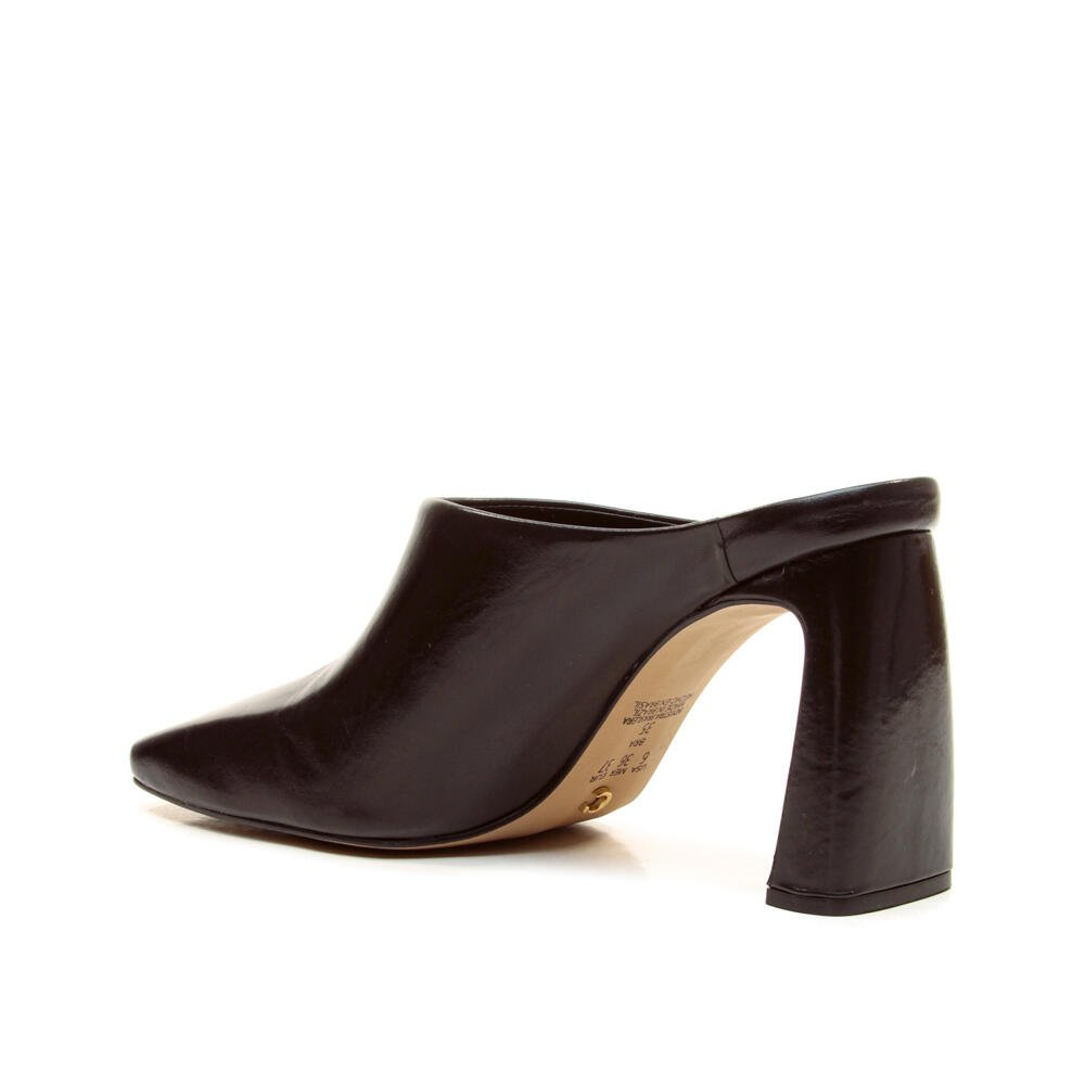 Mule Couro Preto Salto Alto Cecconello 2973004-3 Preto 4