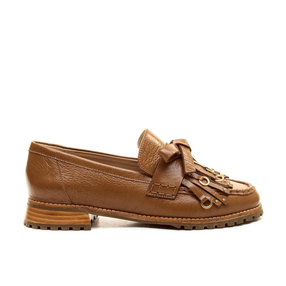 Loafer Couro Marrom Cecconello 2985002-5